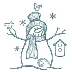 Simply Snowmen 10(Sm) machine embroidery designs