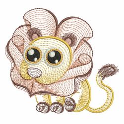 Rippled Baby Animals 2 01(Md) machine embroidery designs