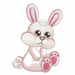 Rippled Baby Animals 2 06(Md) machine embroidery designs