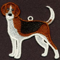 FSL American Foxhound machine embroidery designs
