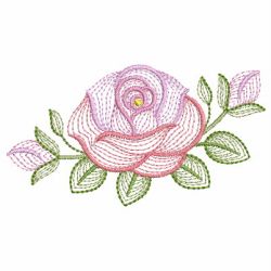 Rippled Sweet Roses(Sm) machine embroidery designs