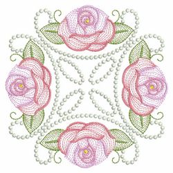 Rippled Sweet Roses 12(Lg)