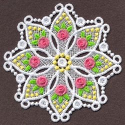 FSL Delicate Rose Doily 01 machine embroidery designs
