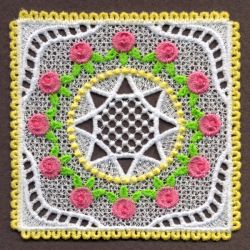 FSL Delicate Rose Doily 03