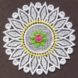 FSL Delicate Rose Doily 10