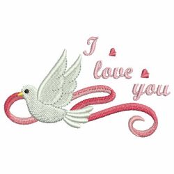 Valentine Doves 02 machine embroidery designs