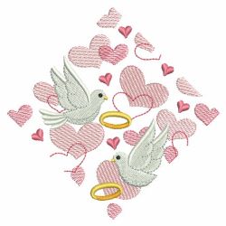 Valentine Doves 03 machine embroidery designs
