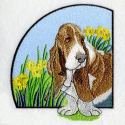 Spring Dogs 04(Sm) machine embroidery designs