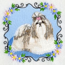 Spring Dogs 05(Sm) machine embroidery designs