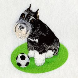 Spring Dogs 07(Lg) machine embroidery designs