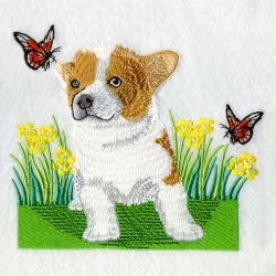 Spring Dogs 08(Sm) machine embroidery designs