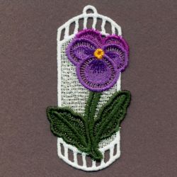 FSL Pansy Ornaments 08 machine embroidery designs