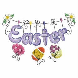 Easter Eggs 04 machine embroidery designs