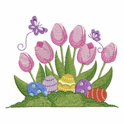 Easter Eggs 08 machine embroidery designs