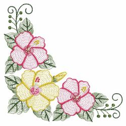 Rippled Hibiscus 02(Sm) machine embroidery designs