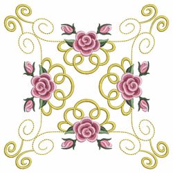 Pearl Roses Quilt 7 01 machine embroidery designs