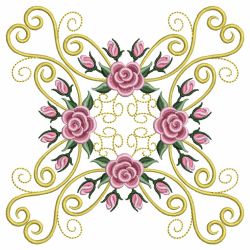 Pearl Roses Quilt 7 03 machine embroidery designs
