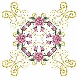 Pearl Roses Quilt 7 08 machine embroidery designs