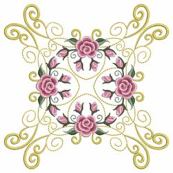 Pearl Roses Quilt 7 08 machine embroidery designs