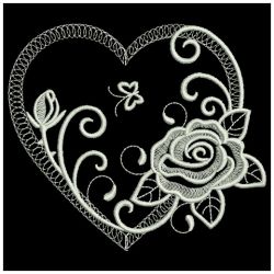 White Work Roses 3 03(Lg) machine embroidery designs