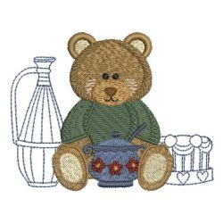 Kitchen Bear 01 machine embroidery designs