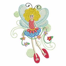 Fairy Girls 01 machine embroidery designs