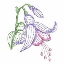 Rippled Bleeding Hearts 05(Sm) machine embroidery designs