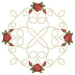 Red Roses Quilt 03(Md) machine embroidery designs