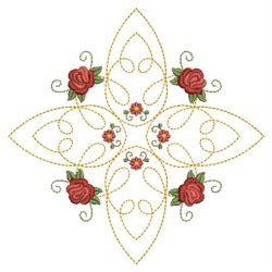 Red Roses Quilt 05(Lg) machine embroidery designs