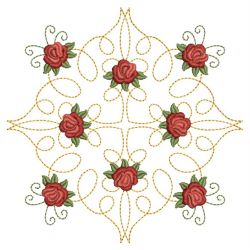 Red Roses Quilt 12(Md) machine embroidery designs