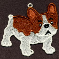 FSL French Bulldog machine embroidery designs