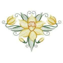 Daffodils 04(Sm) machine embroidery designs