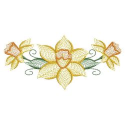 Daffodils 05(Md) machine embroidery designs