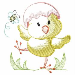 Easter Chick 06(Sm) machine embroidery designs