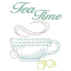 Vintage Tea Set 3 04(Lg) machine embroidery designs