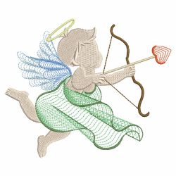 Rippled Little Angels(Lg) machine embroidery designs