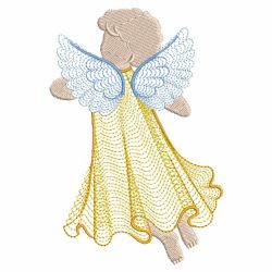 Rippled Little Angels 06(Md) machine embroidery designs