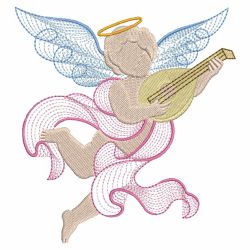 Rippled Little Angels 10(Lg) machine embroidery designs
