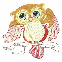 Cute Owls 06(Md) machine embroidery designs