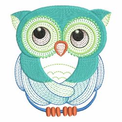 Cute Owls 08(Md) machine embroidery designs