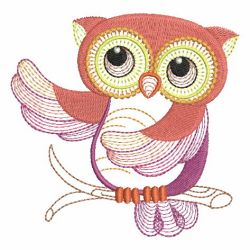 Cute Owls 09(Lg) machine embroidery designs