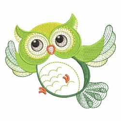 Cute Owls 10(Md) machine embroidery designs