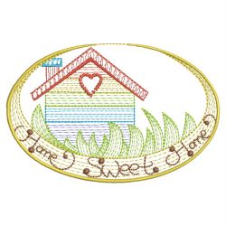 Home Sweet Home 09(Md) machine embroidery designs