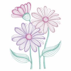 Vintage Daisy 03(Sm) machine embroidery designs