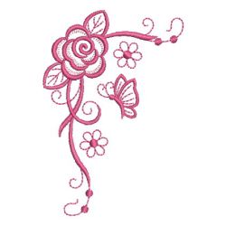 Simply Pink Roses 15(Md) machine embroidery designs