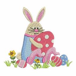 Easter Bunny Cuties 3 09 machine embroidery designs