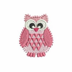 Mini Baby Owls 10 machine embroidery designs