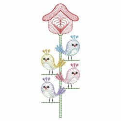 Happy Birds 02(Lg) machine embroidery designs