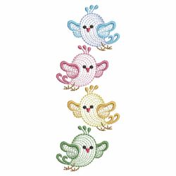 Happy Birds 08(Lg) machine embroidery designs