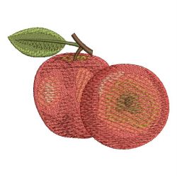 Delicious Fruits 04 machine embroidery designs